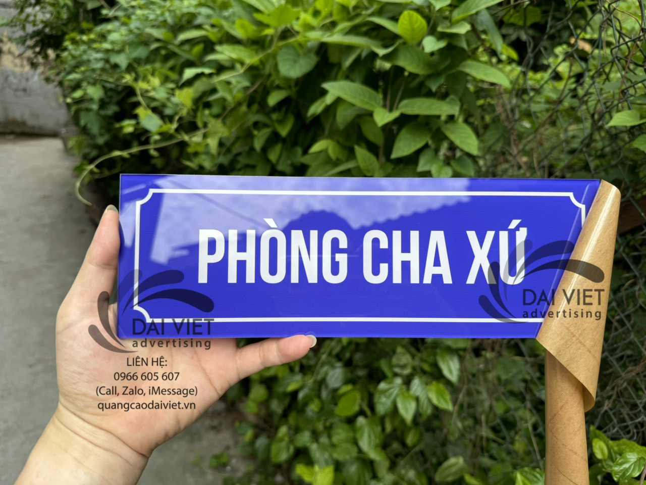 Biển Phòng Giáo Xứ | Trang Trọng – Chuyên Nghiệp